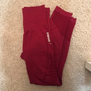 Gymshark energy seamless pants full length in beet